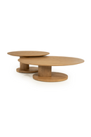Mango Wood Oval Coffee Table S | Eleonora Novia | Oroatrade.com