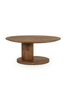 Mango Wood Oval Coffee Table S | Eleonora Novia | Oroatrade.com