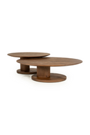 Mango Wood Oval Coffee Table S | Eleonora Novia | Oroatrade.com