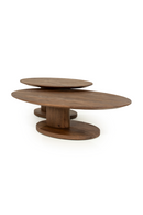 Mango Wood Oval Coffee Table S | Eleonora Novia | Oroatrade.com