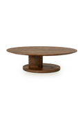 Mango Wood Oval Coffee Table L | Eleonora Novia | Oroatrade.com