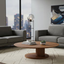 Mango Wood Oval Coffee Table L | Eleonora Novia | Oroatrade.com