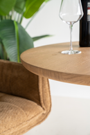 Round Mango Wood Bistro Table | Eleonora Florent | Oroatrade.com