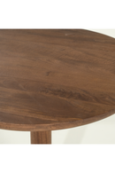 Round Mango Wood Bistro Table | Eleonora Florent | Oroatrade.com