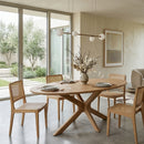 Hospitality furniture - Wooden Matrix Base Dining Table M - www.oroatrade.com