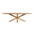 Hospitality furniture - Wooden Matrix Base Dining Table L - www.oroatrade.com