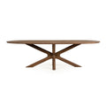 Hospitality furniture - Wooden Matrix Base Dining Table L - www.oroatrade.com