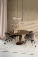 Brushed Wood Dining Table S | Eleonora Coco | Oroatrade.com