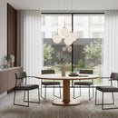 Brushed Wood Dining Table S | Eleonora Coco | Oroatrade.com
