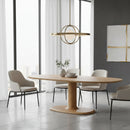 Brushed Wood Dining Table M | Eleonora Coco | Oroatrade.com