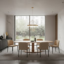 Brushed Wood Dining Table L | Eleonora Coco | Oroatrade.com