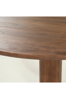 Brushed Wood Round Dining Table | Eleonora Coco | Oroatrade.com