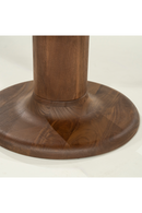 Brushed Wood Round Dining Table | Eleonora Coco | Oroatrade.com