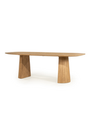 Brushed Mango Wood Dining Table S | Eleonora Lune | Oroatrade.com