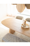 Brushed Mango Wood Dining Table S | Eleonora Lune | Oroatrade.com