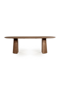 Brushed Mango Wood Dining Table S | Eleonora Lune | Oroatrade.com