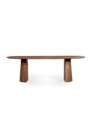 Brushed Mango Wood Dining Table S | Eleonora Lune | Oroatrade.com