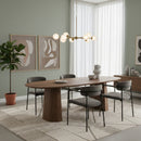 Brushed Mango Wood Dining Table S | Eleonora Lune | Oroatrade.com