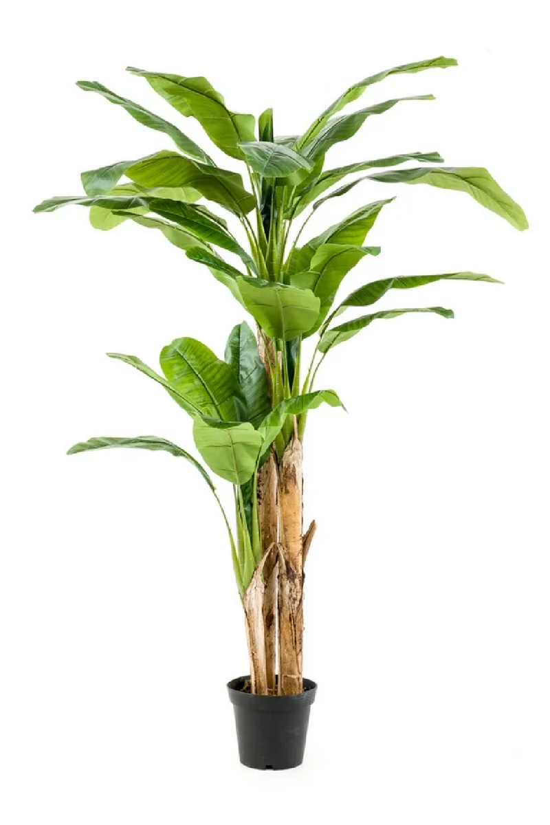 Potted Faux Fruit Tree | Emerald Banana | Oroatrade.com