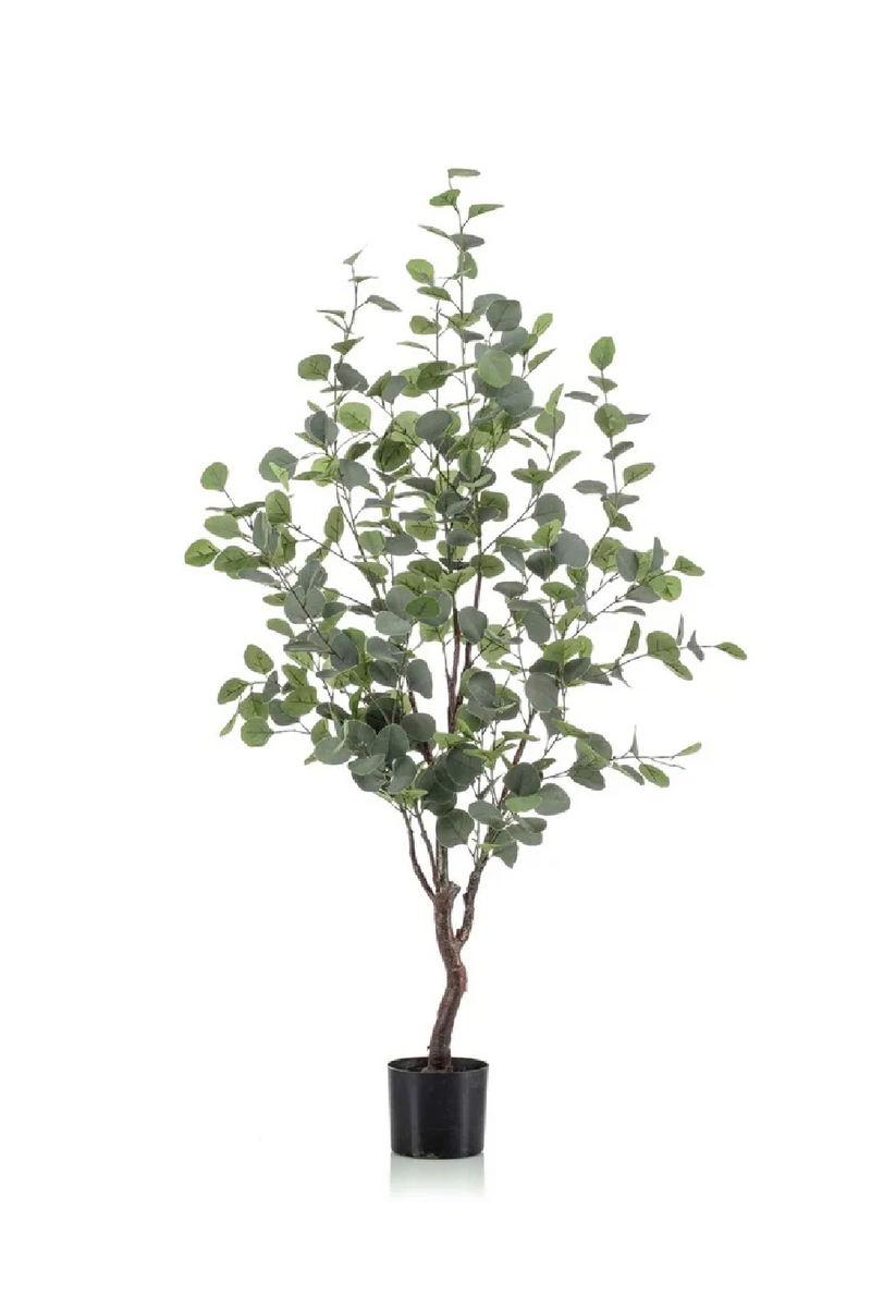 Potted Artificial Tree Set (4) S | Emerald Eucalyptus | Oroatrade.com