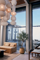 Faux Mediterranean Evergreen Tree Set (2) | Emerald Olive | Oroatrade.com