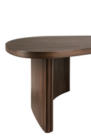 Teak Pebble-Shaped Coffee Table | Ethnicraft Boomerang | Oroatrade.com