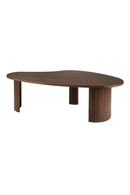 Teak Pebble-Shaped Coffee Table | Ethnicraft Boomerang | Oroatrade.com