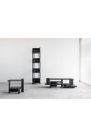 Black Teak Shelving Unit | Ethnicraft Abstract | Oroatrade.com