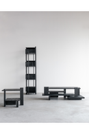 Black Teak Shelving Unit | Ethnicraft Abstract | Oroatrade.com