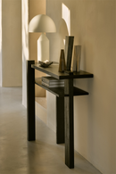 Black Teak Modern Console | Ethnicraft Abstract | Oroatrade.com