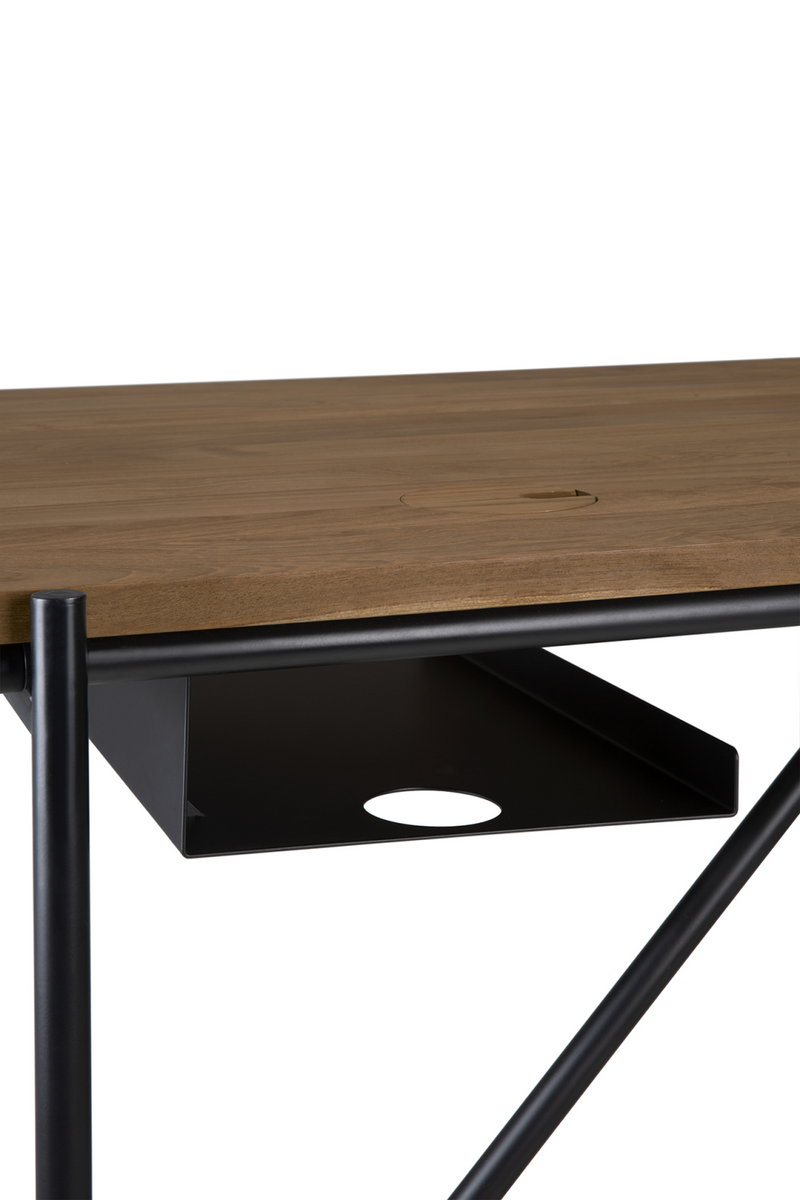 Solid Teak Desk | Ethnicraft Oscar