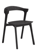Black Teak Outdoor Dining Chair | Ethnicraft Bok | Oroatrade.com