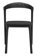 Black Teak Outdoor Dining Chair | Ethnicraft Bok | Oroatrade.com