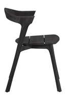Black Teak Outdoor Dining Chair | Ethnicraft Bok | Oroatrade.com