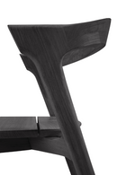 Black Teak Outdoor Dining Chair | Ethnicraft Bok | Oroatrade.com