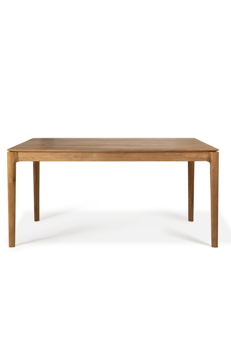 Teak Minimalist Dining Table | Ethnicraft Bok | Oroatrade.com