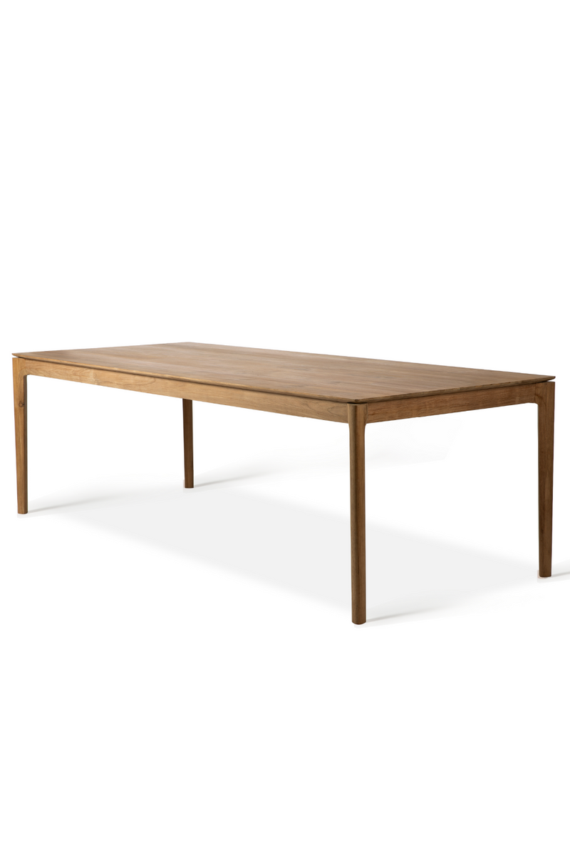 Teak Minimalist Dining Table | Ethnicraft Bok | Oroatrade.com