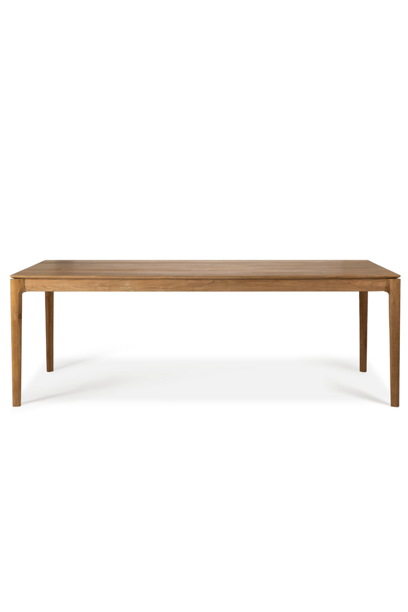 Teak Minimalist Dining Table | Ethnicraft Bok | Oroatrade.com