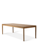 Teak Minimalist Dining Table | Ethnicraft Bok | Oroatrade.com