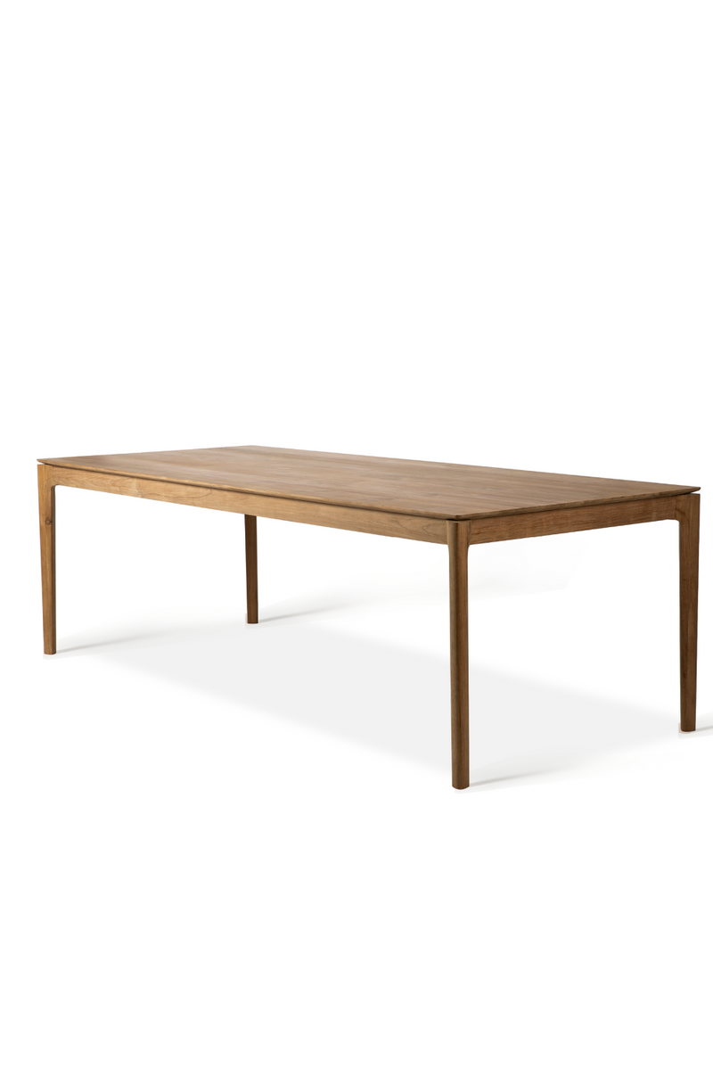 Teak Minimalist Dining Table | Ethnicraft Bok | Oroatrade.com