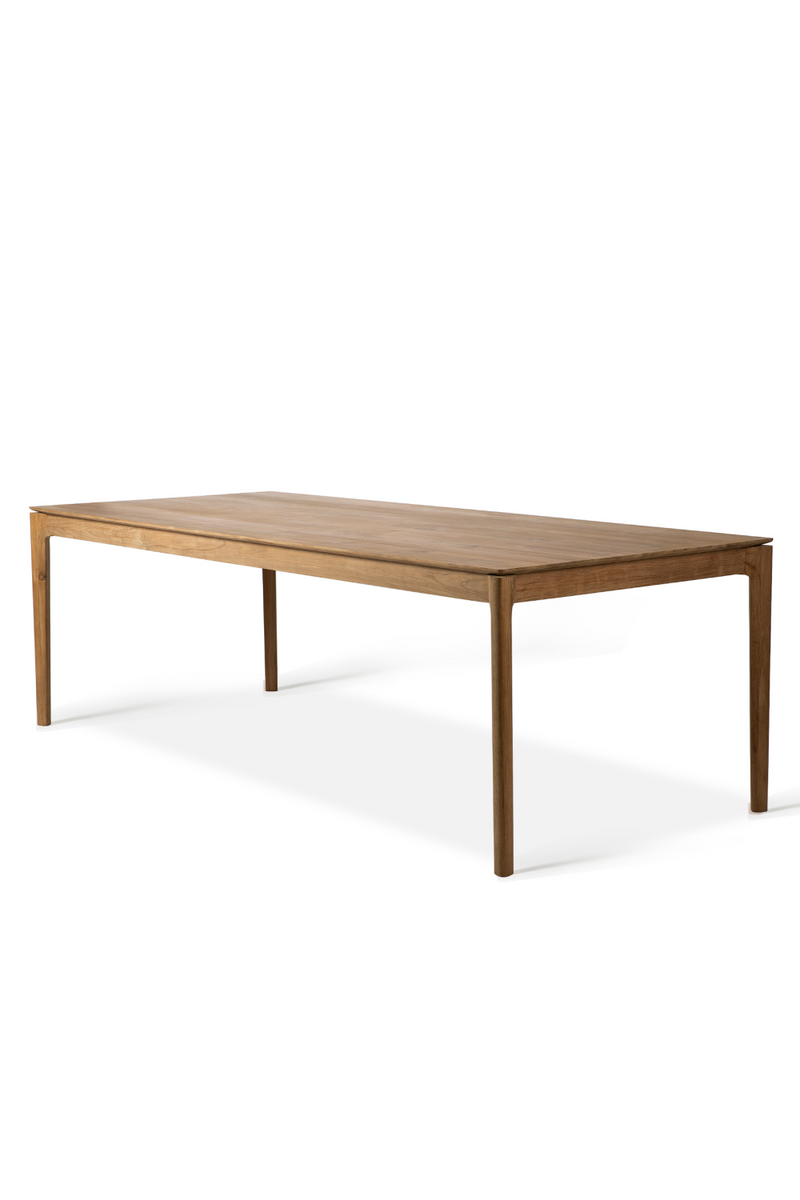 Teak Minimalist Dining Table | Ethnicraft Bok | Oroatrade.com