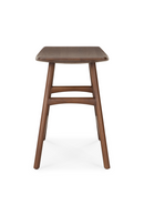 Varnished Teak Stool | Ethnicraft Osso | Oroatrade.com