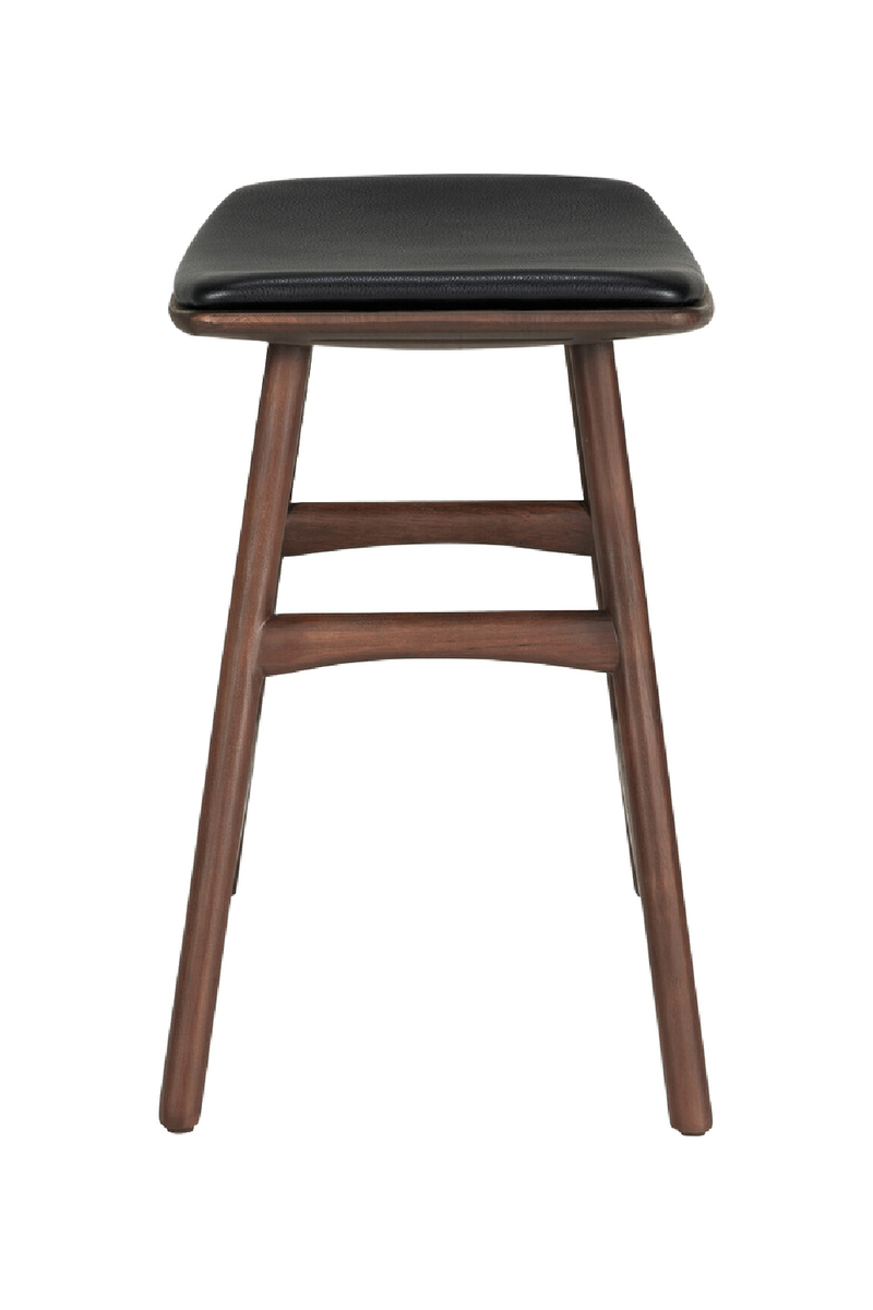 Varnished Teak Stool | Ethnicraft Osso | Oroatrade.com