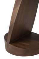 Teak Black Side Table | Ethnicraft Oblic | Oroatrade.com
