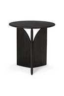 Black Teak Side Table | Ethnicraft Fin | Oroatrade.com