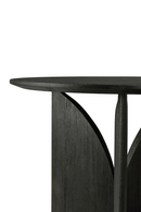 Black Teak Side Table | Ethnicraft Fin | Oroatrade.com