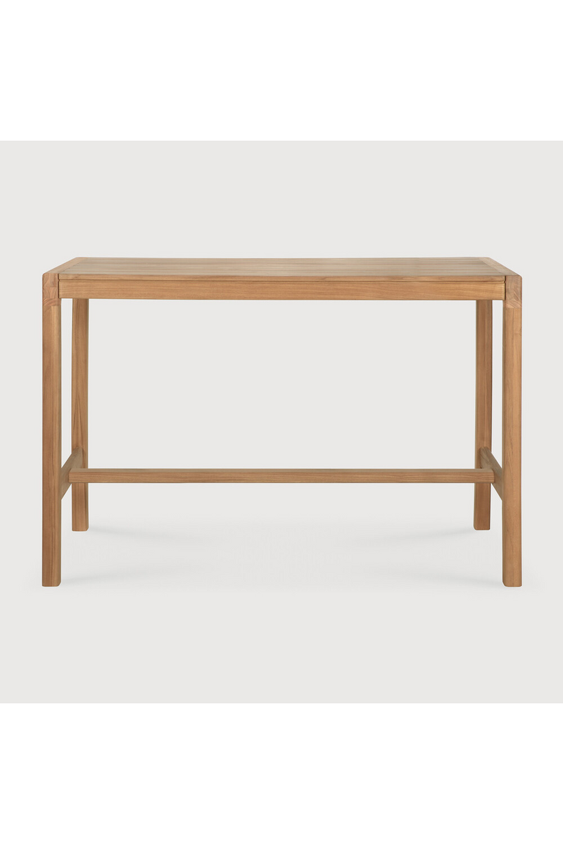 Natural Teak Outdoor Bar Table | Ethnicraft Jack | Oroatrade.com