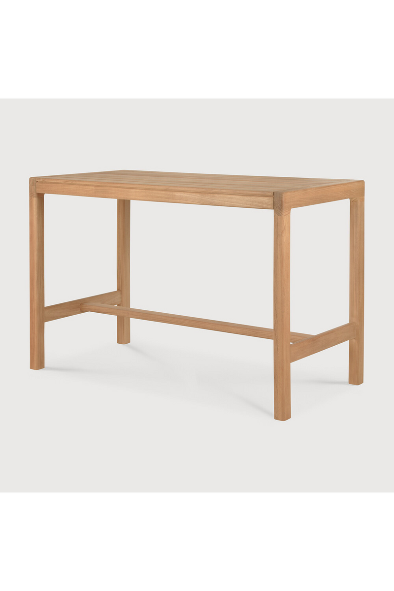 Natural Teak Outdoor Bar Table | Ethnicraft Jack | Oroatrade.com