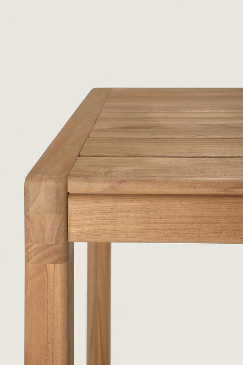 Natural Teak Outdoor Bar Table | Ethnicraft Jack | Oroatrade.com