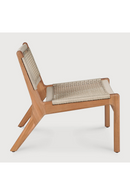 Beige Woven Outdoor Lounge Chair | Ethnicraft Jack | Oroatrade.com